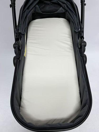 Pre-order Skyra 2-in-1 Newborn Pram & Bassinet Stroller and Car Seat with Rotating ISOFIX Base (Grey) - image 9