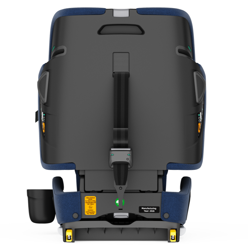 Baby Brightness Fortress Pro Portable Travel Booster Car Seat Blue - image 9