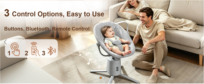 Pre-order Electric Baby Swing - Grey