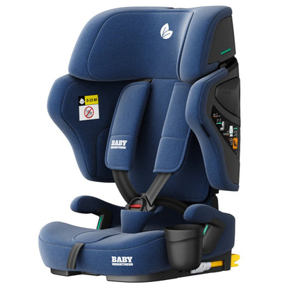 Baby Brightness Fortress Pro Portable Travel Booster Car Seat Blue