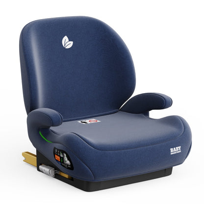Pre-order Baby Brightness CloudLift Pro Half Booster Seat with ISOFIX and Backrest - Blue