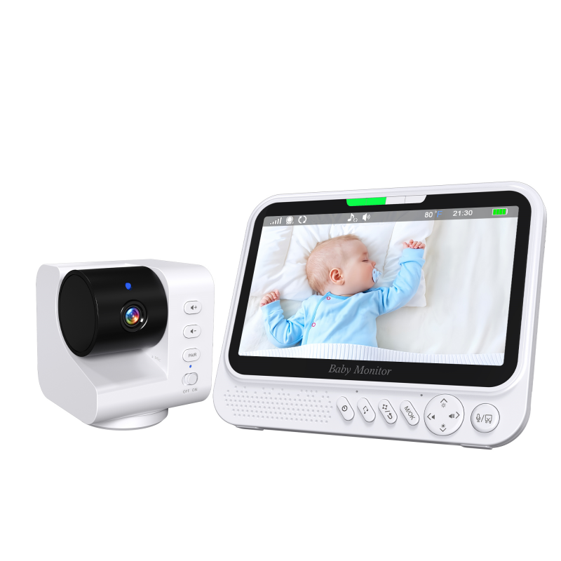 7”LCD HD Pan & Tilt Infrared Night Vision Baby Monitor - image 2