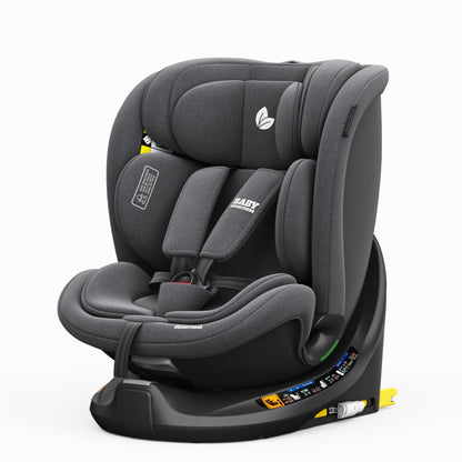 Pre-order Baby Brightness 360 Rotating ProtecMax Car Seat Dark Grey  ETA: 2nd October 2025