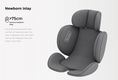 360° Rotating Baby Car Seat – Baby Brightness ProtecMax Grey