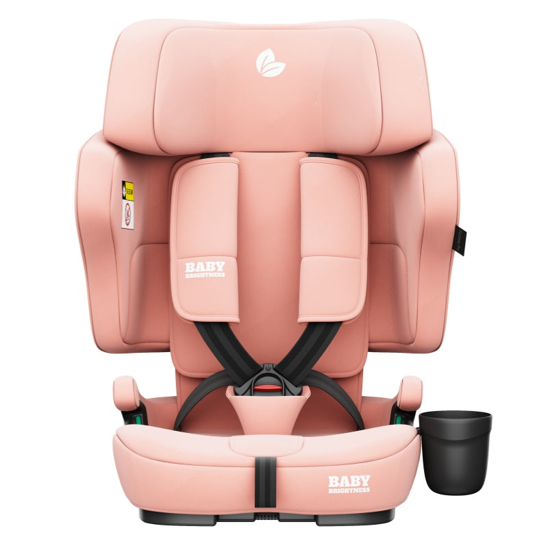Baby Brightness Fortress Pro Portable Travel Booster Car Seat Pink - image 3