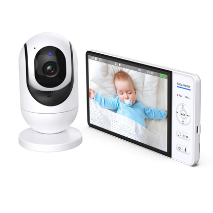 7”LCD HD Pan & Tilt Infrared Night Vision Baby Monitor - image 3