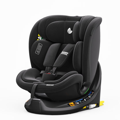 Pre-order Baby Brightness 360 Rotating ProtecMax Car Seat Black  ETA: 2nd October 2025