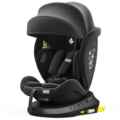 Pre-order Baby Brightness 360 Rotating ShieldMax Plus Car Seat Black  ETA: 2nd October 2025