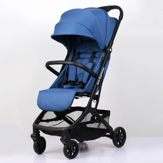 Baby Brightness AirGo lightweight compact stroller Blue