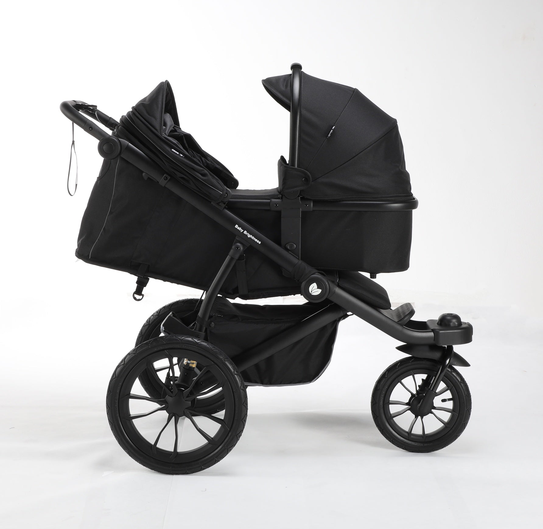 Pre-order Hill All Terrain Jogging Baby Stroller and Carrycot（Black） - image 4