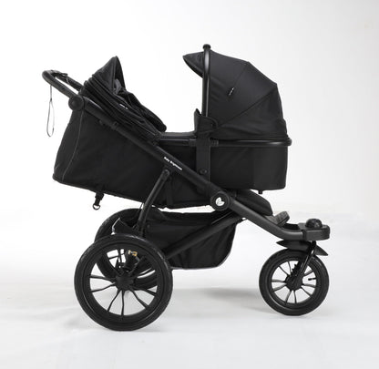 Pre-order Hill All Terrain Jogging Baby Stroller with Carrycot and Car Seat (Black） - image 31