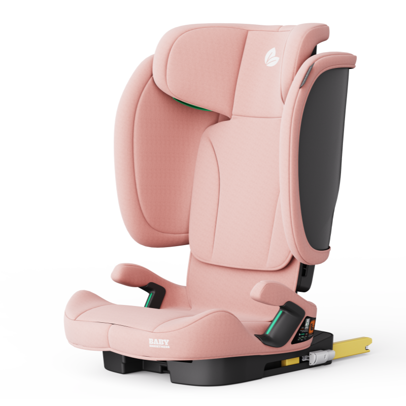 Baby Brightness SecureFit Pro 2 Portable Travel Booster Car Seat Pink