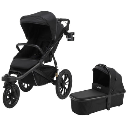 Pre-order Hill All Terrain Jogging Baby Stroller and Carrycot（Black）