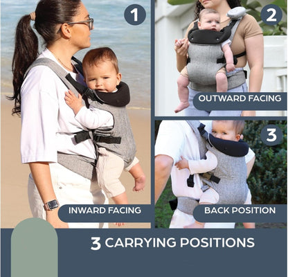 Pre-order Baby Brightness Lite Pro baby carrier navy blue