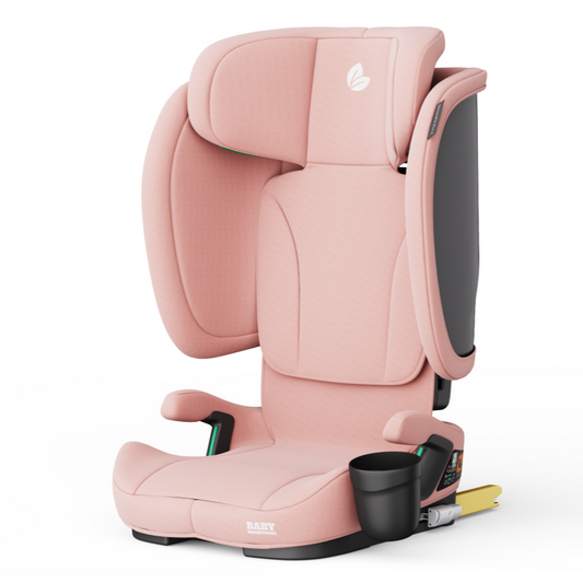Baby Brightness SecureFit Pro 2 Portable Travel Booster Car Seat Pink
