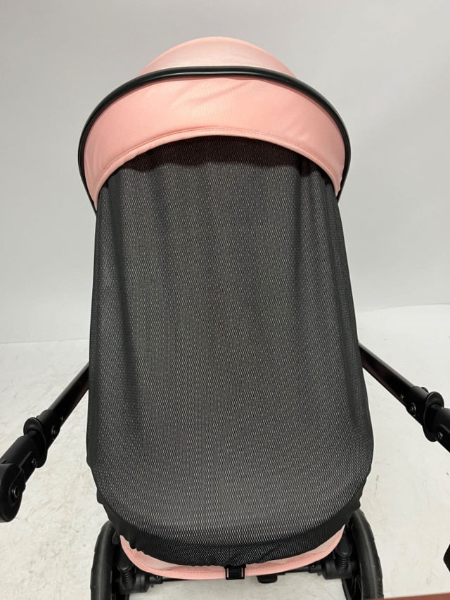 Pre-order Skyra 2-in-1 Newborn Pram & Bassinet Stroller with Car Seat and ISOFIX Base (Pink) - image 10