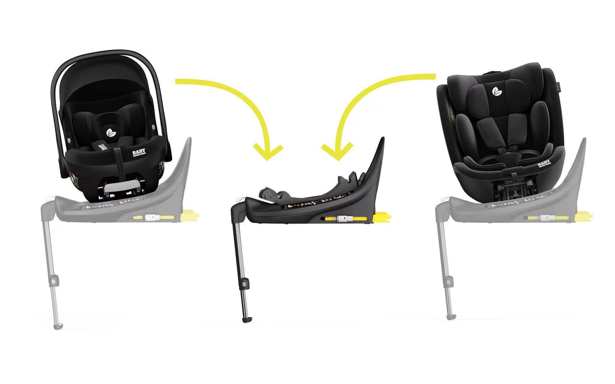 Pre-order Skyra 2-in-1 Newborn Pram & Bassinet Stroller + infant capsule + 360 car seat with Rotating ISOFIX B - image 29