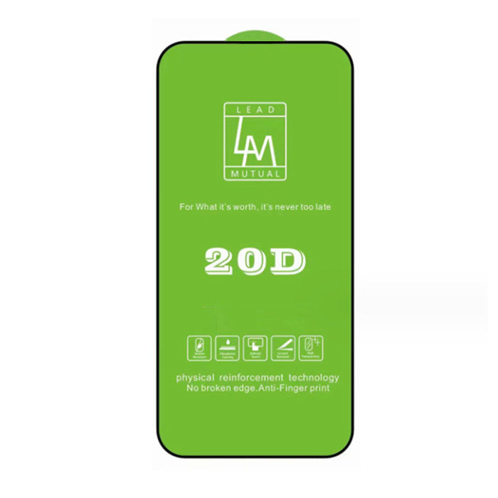 iPhone 15 Pro Screen Protector Full Coverage Tempered Glass - salelink.co.nz