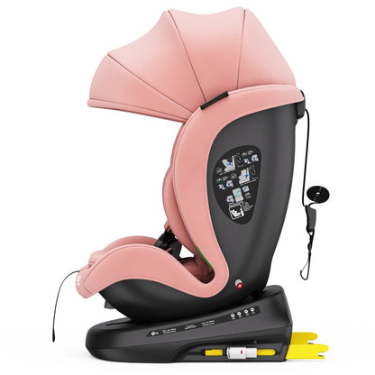 Pre-order 360° Rotating Baby Car Seat – Baby Brightness ShieldMax Plus Pink - image 16