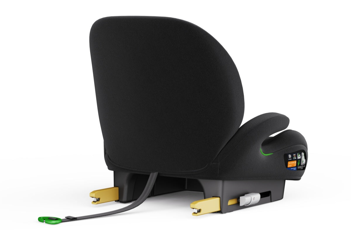 Pre-order Baby Brightness CloudLift Pro Half Booster Seat with ISOFIX and Backrest - Black