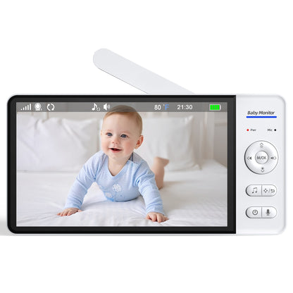 7”LCD HD Pan & Tilt Infrared Night Vision Baby Monitor - image 18