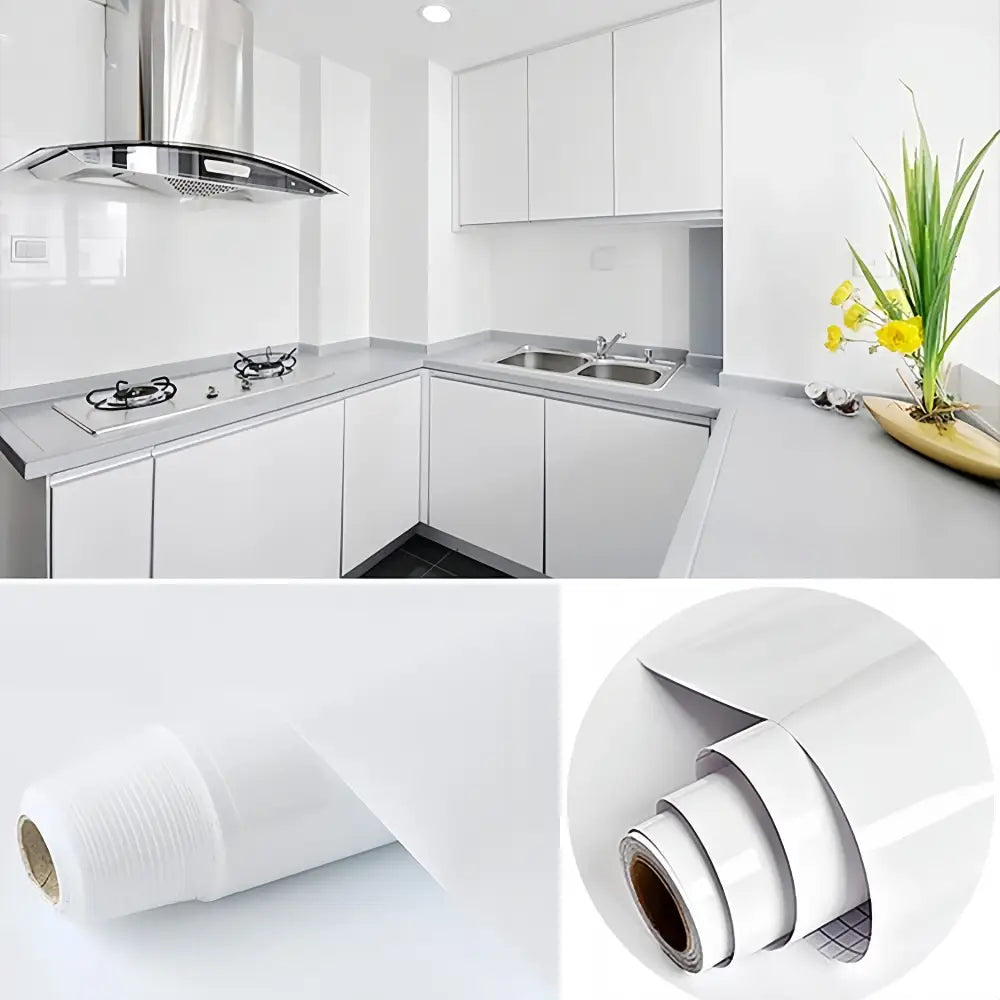 Self-Adhesive Waterproof Wallpaper  (available in 6 designs and multiple sizes)