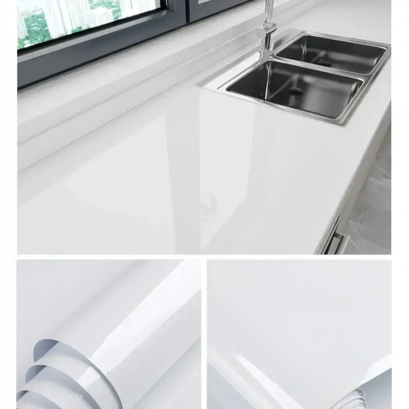 Self-Adhesive Waterproof Wallpaper  (available in 6 designs and multiple sizes)