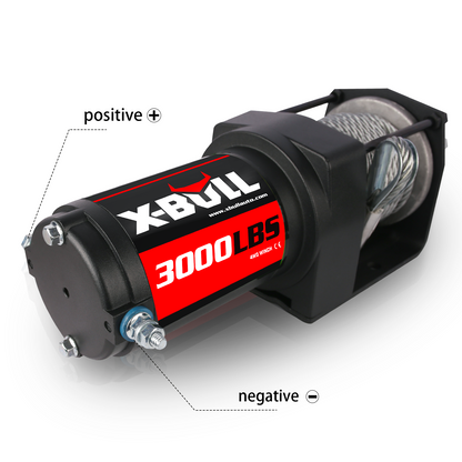 X-BULL Electric Winch 3000LBs