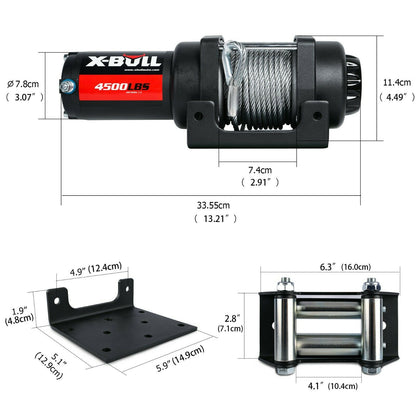 X-BULL Electric Winch 4500LBS