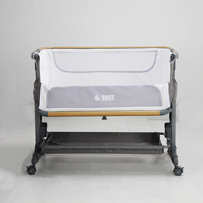 Baby Brightness Co Sleeper Bassinet Grey