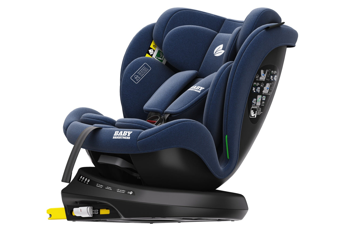 Pre-order 360° Rotating Baby Car Seat – Baby Brightness ShieldMax Plus Blue - image 5