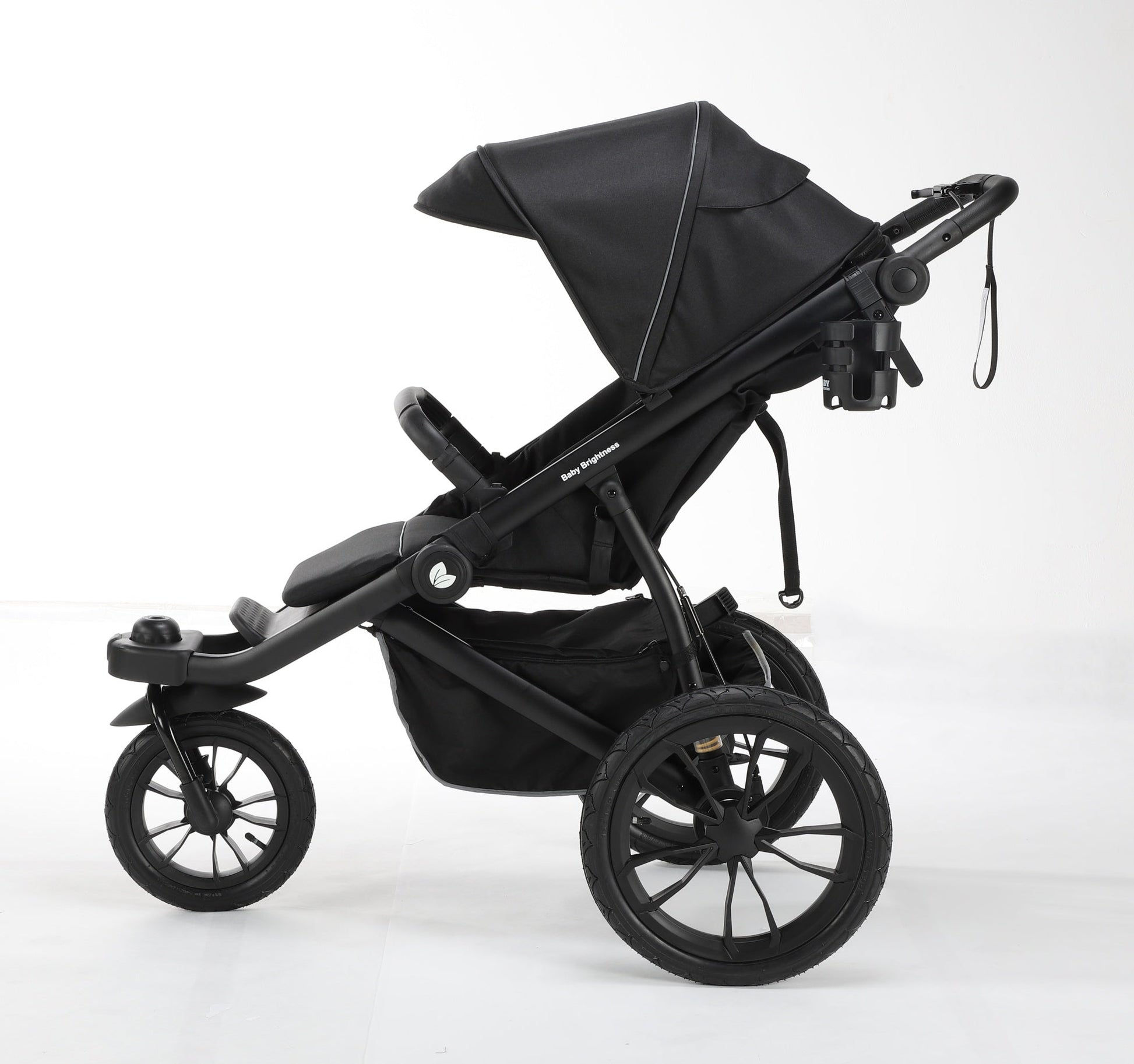 Pre-order Hill All Terrain Jogging Baby Stroller with Car Seat and Rotating ISOFIX Base (Black） - image 18