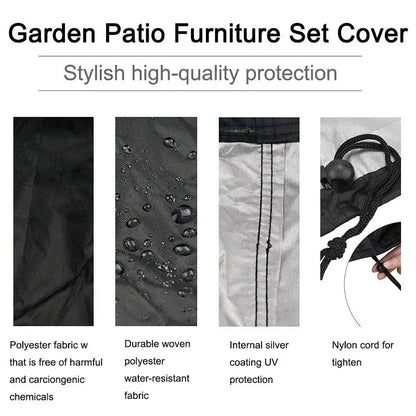 Shape Waterproof Rattan Sofa Cover (available in different sizes)