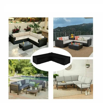 Shape Waterproof Rattan Sofa Cover (available in different sizes)