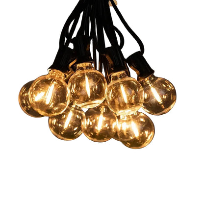Shatterproof Solar String Lights G40 (Waterproof) with USB & Remote Control