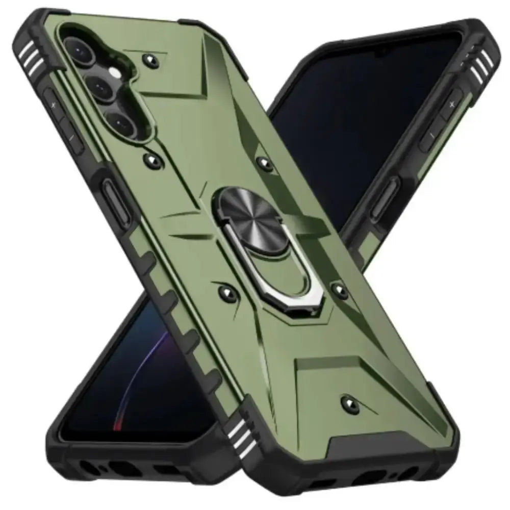 Shockproof Armor Case for Samsung Galaxy A & S Series (Green)