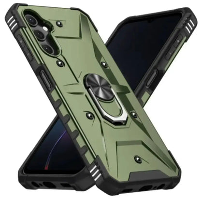 Shockproof Armor Case for Samsung Galaxy A & S Series (Green)
