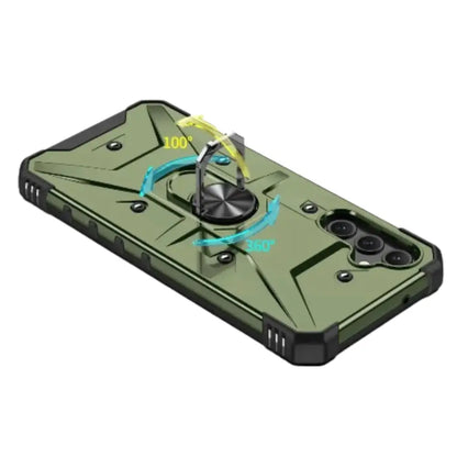 Shockproof Armor Case for Samsung Galaxy A & S Series (Green)