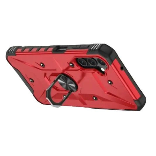 Shockproof Armor Case for Samsung Galaxy A & S Series (Red)