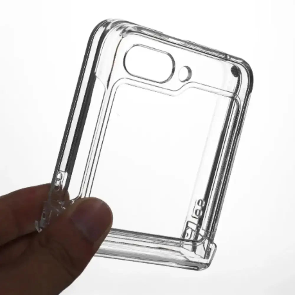 Shockproof Transparent Cover for Galaxy Z Flip 5 & 6