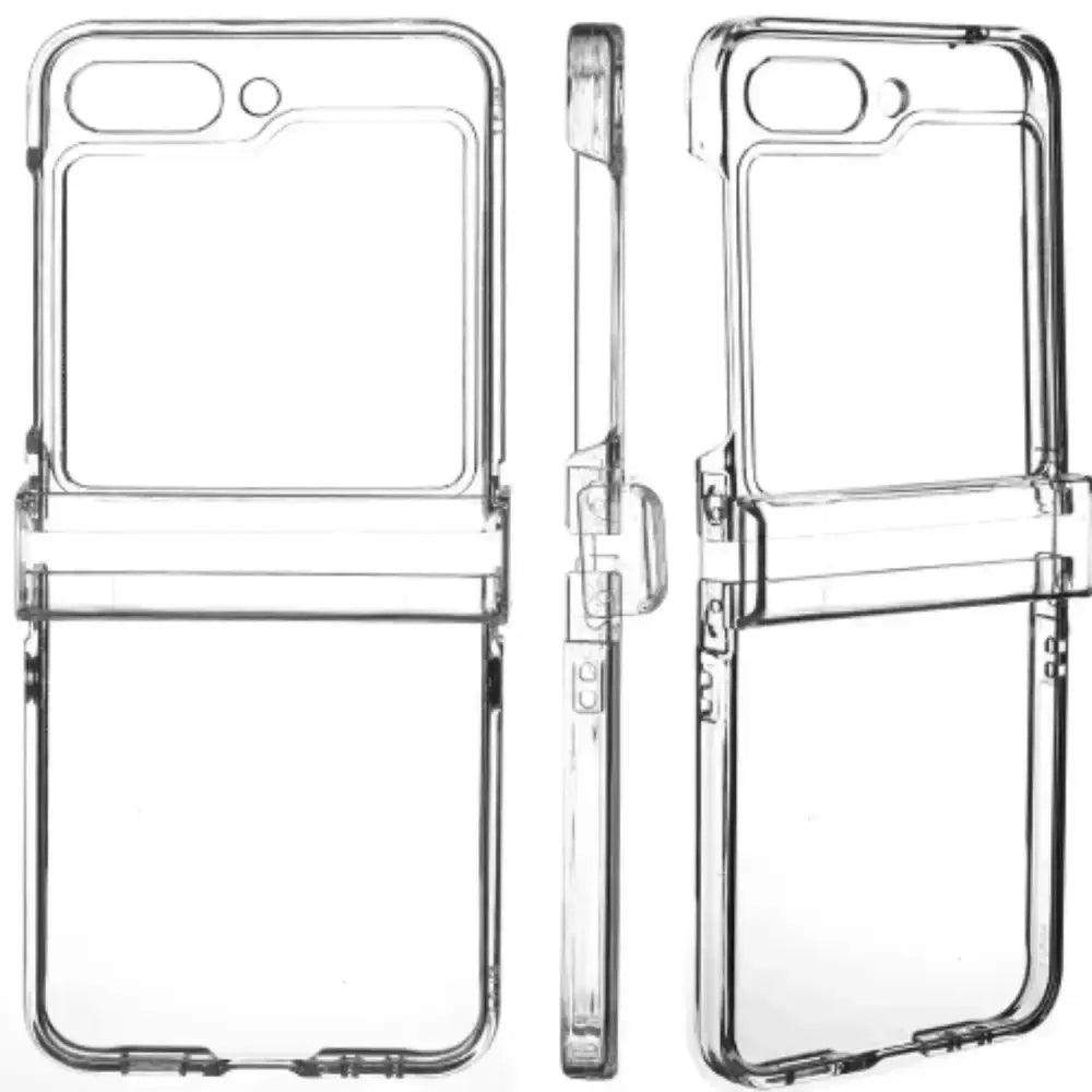 Shockproof Transparent Cover for Galaxy Z Flip 5 & 6