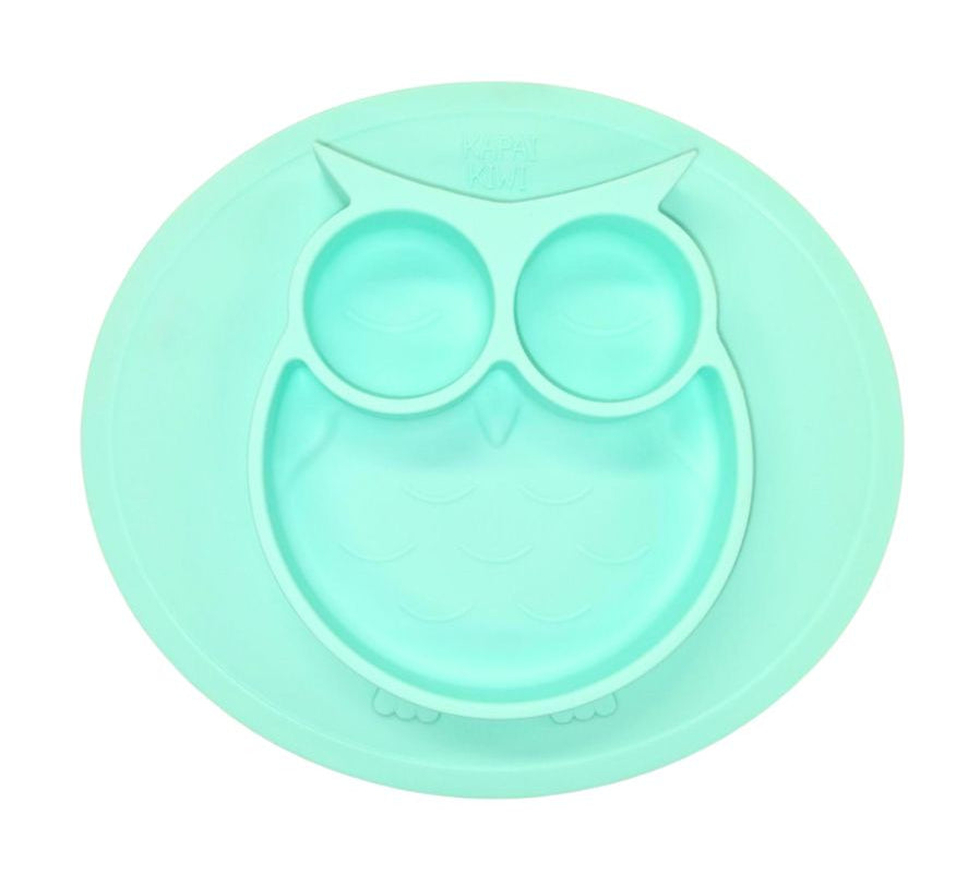 Kapai Kiwi Silicone Owl Plate *CLEARANCE*