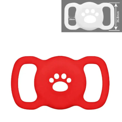 Silicone AirTag Pet Collar Holder