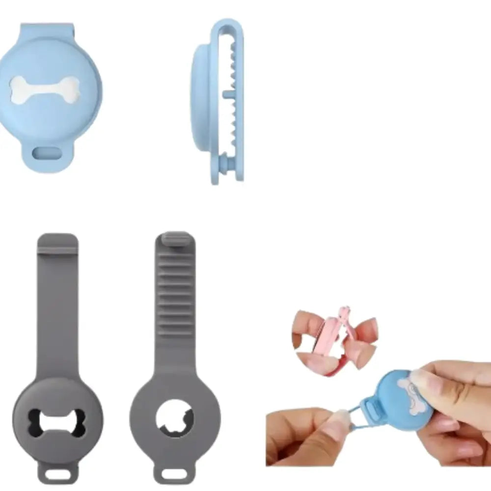 Silicone AirTag Pet Collar Holder