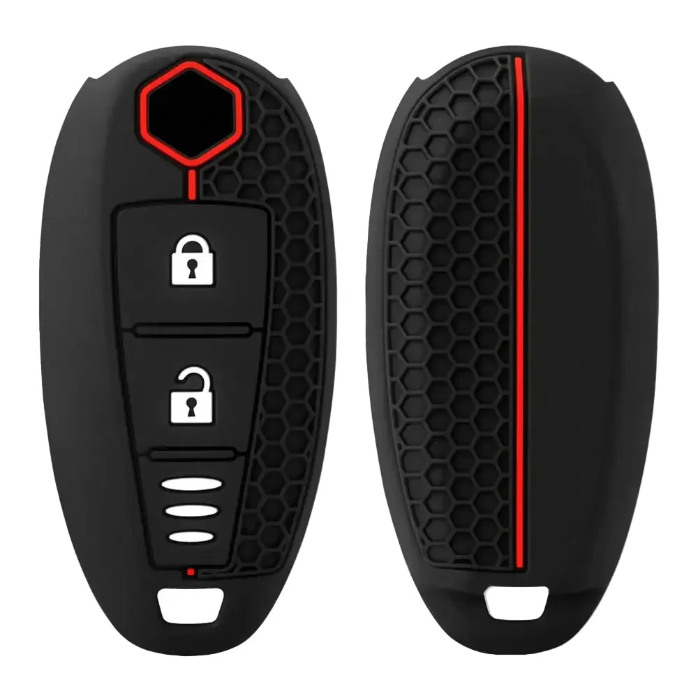 Silicone Remote Key Cover for Suzuki Vitara, Swift, Ignis, SX4, Baleno, Ertiga & S-Cross