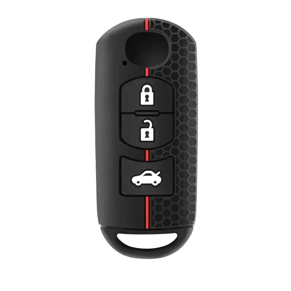 Silicone Remote Key Cover for Mazda CX-3, CX-5, CX-7, CX-9, Mazda2, Mazda3, Mazda5 & Mazda6 (2018–2021)