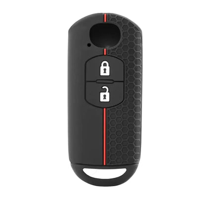 Silicone Remote Key Cover for Mazda CX-3, CX-5, CX-7, CX-9, Mazda2, Mazda3, Mazda5 & Mazda6 (2018–2021)