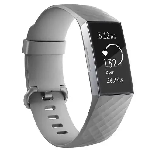 Silicone Replacement Band for Fitbit Charge 3/3SE/4 (available in 2 sizes & 14 colours)