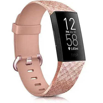 Silicone Replacement Band for Fitbit Charge 3/3SE/4 (available in 2 sizes & 14 colours)