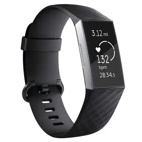 Silicone Replacement Band for Fitbit Charge 3/3SE/4 (available in 2 sizes & 14 colours)